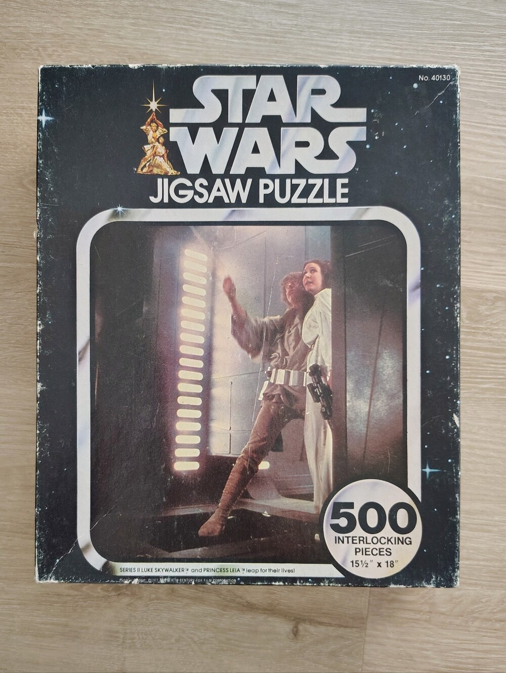 TWO Vintage Kenner Star Wars Jigsaw 500 Piece Puzzles from 1977 - Complete!